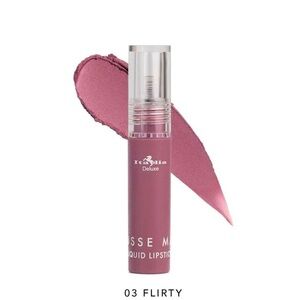 Italia Deluxe Mousse Matte Liquid Lipstick Velvet Finish Longwear flirty